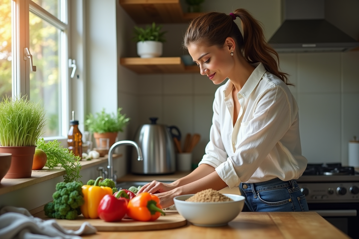 Conseils pour préparer un repas équilibré efficacement