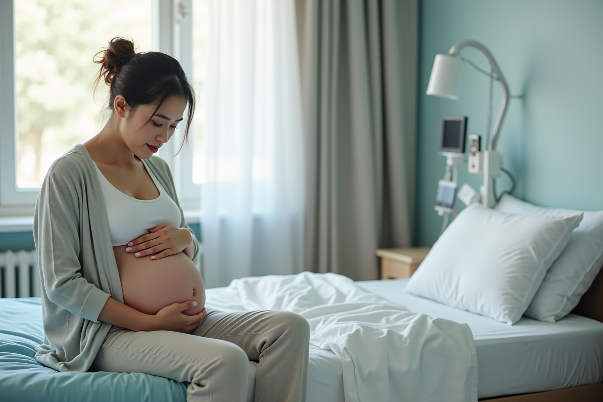 Localisation de la douleur en début de travail et identification des premiers signes