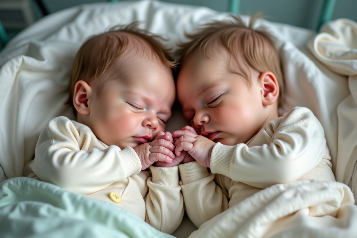 Poids idéal pour des jumeaux nouveau-nés : normes et attentes